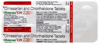 Olmesar Ch 40/6.25 Tablet 10