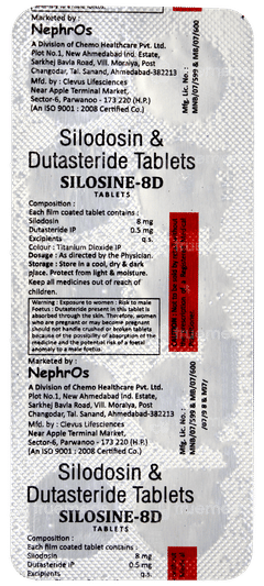 Silosine 8D Tablet 10