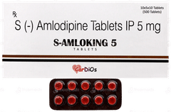 S Amloking 5 Tablet 10