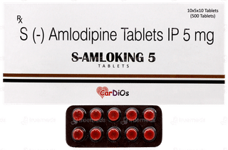 S Amloking 5 Tablet 10