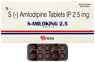 S Amloking 2.5 Tablet 10