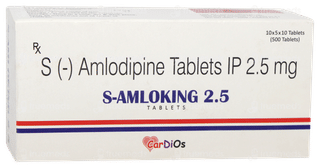 S Amloking 2.5 Tablet 10