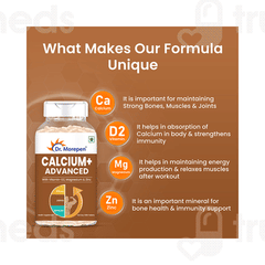 Dr Morepen Calcium+ Advanced Tablet 120