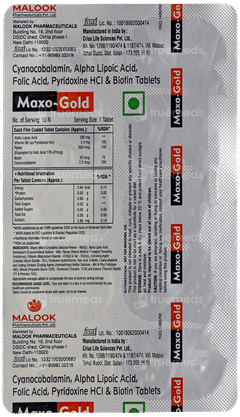 Maxo Gold New Pack Tablet 10