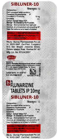 Sibluner 10 Tablet 10 Sibluner 10 Tablet 10