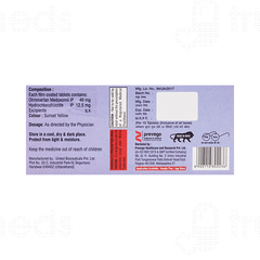 Olmevac H 40/12.5 Tablet 10 Olmevac H 40/12.5 Tablet 10