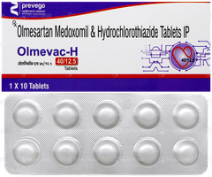 Olmevac H 40/12.5 Tablet 10 Olmevac H 40/12.5 Tablet 10