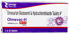 Olmevac H 40/12.5 Tablet 10 Olmevac H 40/12.5 Tablet 10