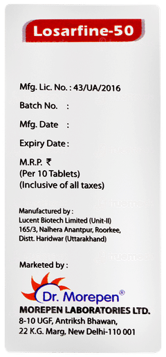 Losarfine 50 Tablet 10