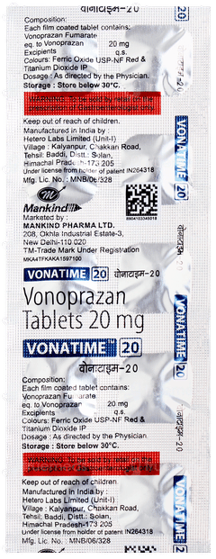 Vonatime 20 Tablet 10 Vonatime 20 Tablet 10