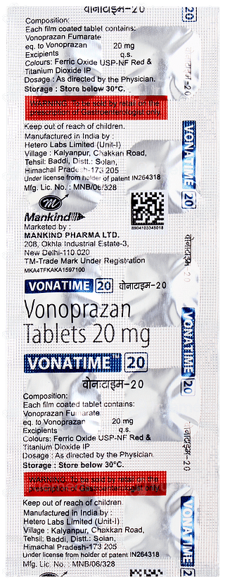Vonatime 20 Tablet 10