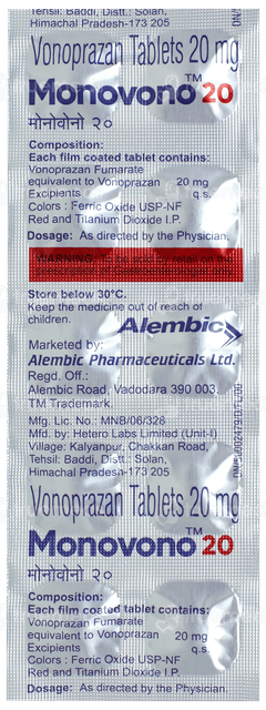 Monovono 20 Tablet 10