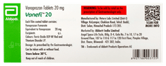 Vonefi 20 Tablet 10 Vonefi 20 Tablet 10