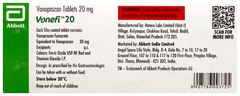 Vonefi 20 Tablet 10 Vonefi 20 Tablet 10