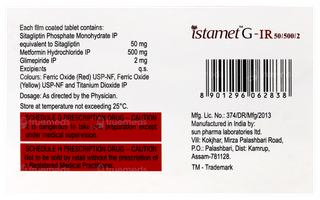 Istamet G Ir 50/500/2 Tablet 10