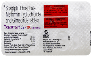 Istamet G Ir 50/500/2 Tablet 10