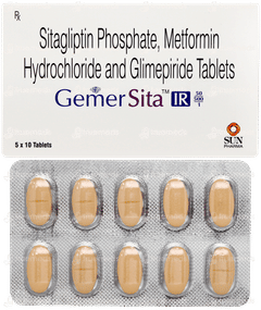 Gemer Sita Ir 50/500/1 Tablet 10