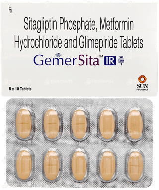 Gemer Sita Ir 50/500/1 Tablet 10