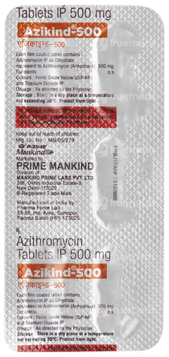 Azikind 500 Tablet 5