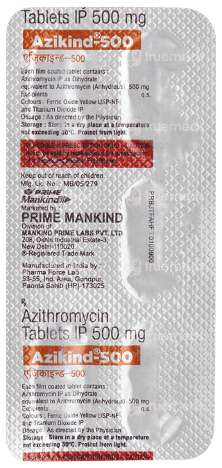 Azikind 500 Tablet 5
