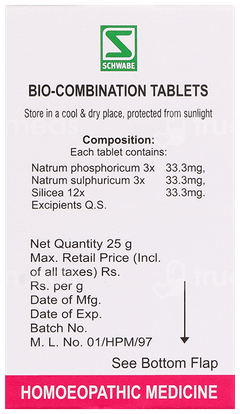 Dr Willmar Schwabe Bio Combination Bc 25 Tablet 25Gm