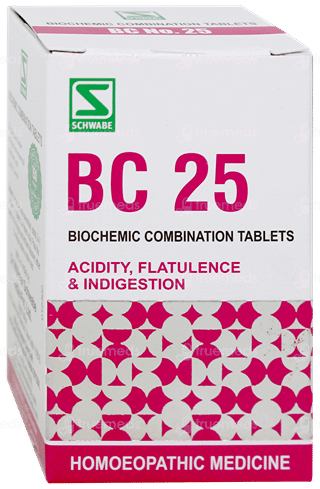 Dr Willmar Schwabe Bio Combination Bc 25 Tablet 25Gm