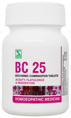 Dr Willmar Schwabe Bio Combination Bc 25 Tablet 25Gm