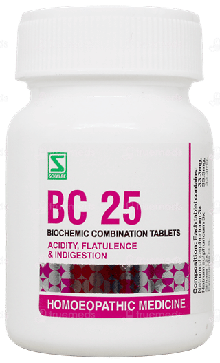 Dr Willmar Schwabe Bio Combination Bc 25 Tablet 25Gm