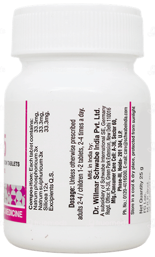 Dr Willmar Schwabe Bio Combination Bc 25 Tablet 25Gm