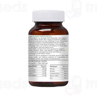 Zeroharm Sciences Holo Kidney Detox Tablet 60