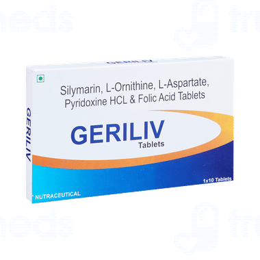 Geriliv Tablet 10 - Uses, Side Effects, Dosage, Price | Truemeds