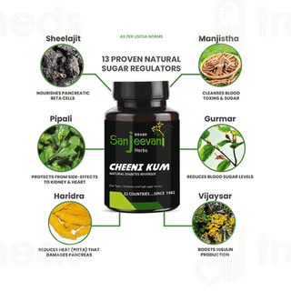 Jeevan Sanjeevani Herbs Cheeni Kum Tablet 120