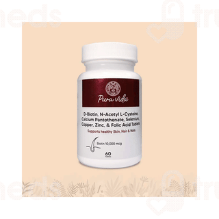 Pura Vida Biotin 10000mcg Tablet 60