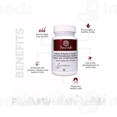 Pura Vida Biotin 10000mcg Tablet 60
