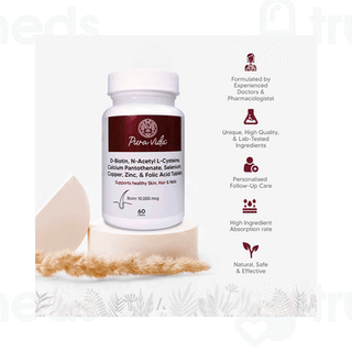 Pura Vida Biotin 10000mcg Tablet 60