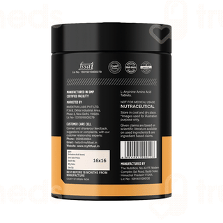 Myfitfuel L Arginine Micronized 2000mg No Sugar Tablet 60