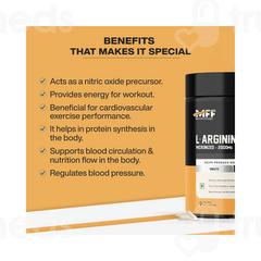 Myfitfuel L Arginine Micronized 2000mg No Sugar Tablet 60
