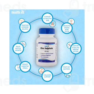 Healthvit Zinc Sulphate 50mg Tablet 60