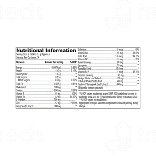 Gnc Mens Staminol Max Tablet 60