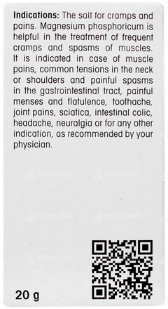 Dr Reckeweg Magnesium Phosphoricum 6x Biochemic Tablet 20gm