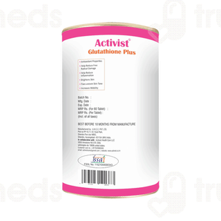 Activist Glutathione Plus Tablet 60