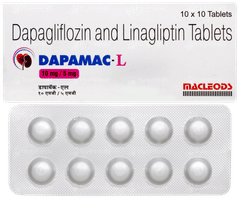 Dapamac L 10mg/5mg Tablet 10
