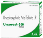 Ursorest 300mg Tablet 15 Ursorest 300mg Tablet 15