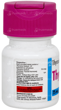 Thyrorite 75 Tablet 120
