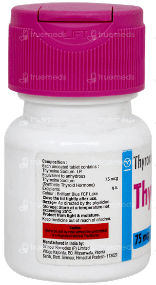 Thyrorite 75 Tablet 120