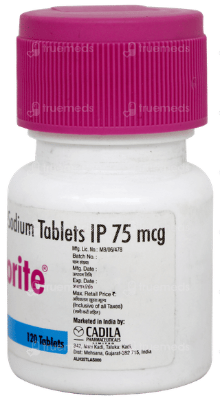 Thyrorite 75 Tablet 120