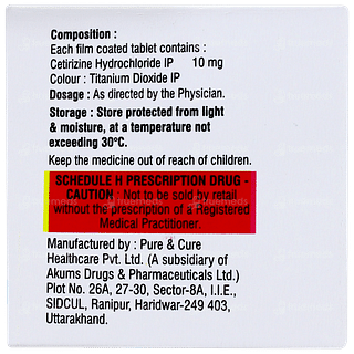 Cetloc 10 Tablet 10