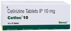 Cetloc 10 Tablet 10