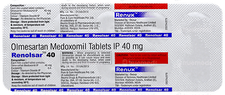 Renolsar 40 Tablet 10