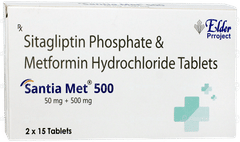 Santia Met 500 Tablet 15